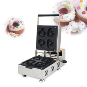 Commercial Heart Donut Maker NP-99 | 1.6KW Electric Heart-Shaped Donut Machine for Food Trucks & Cafes
