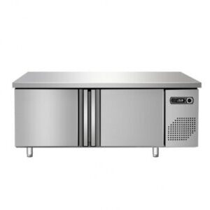 Workbench Fridge 2 Doors Stainless Steel Workbench freezer