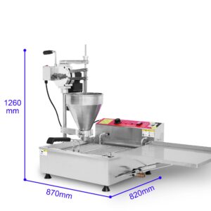Commercial Mochi Donut Machine NP-7 | Automatic Pon de Ring Donut Maker for Food Trucks & Dessert Shops